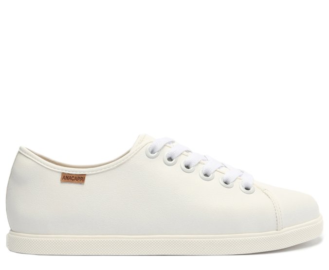 Tenis envernizado hot sale branco