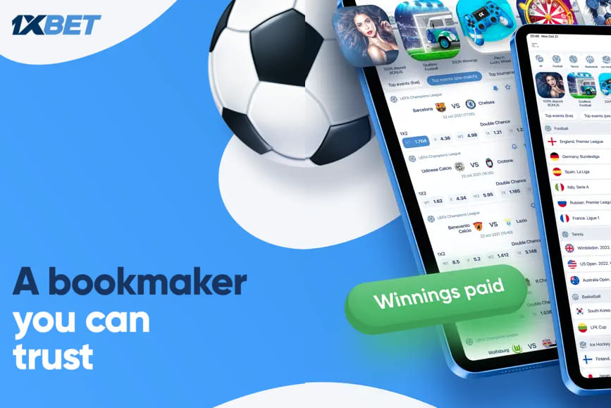 Experience Betting on the Go with the 1xBet App for iOS 414030782
