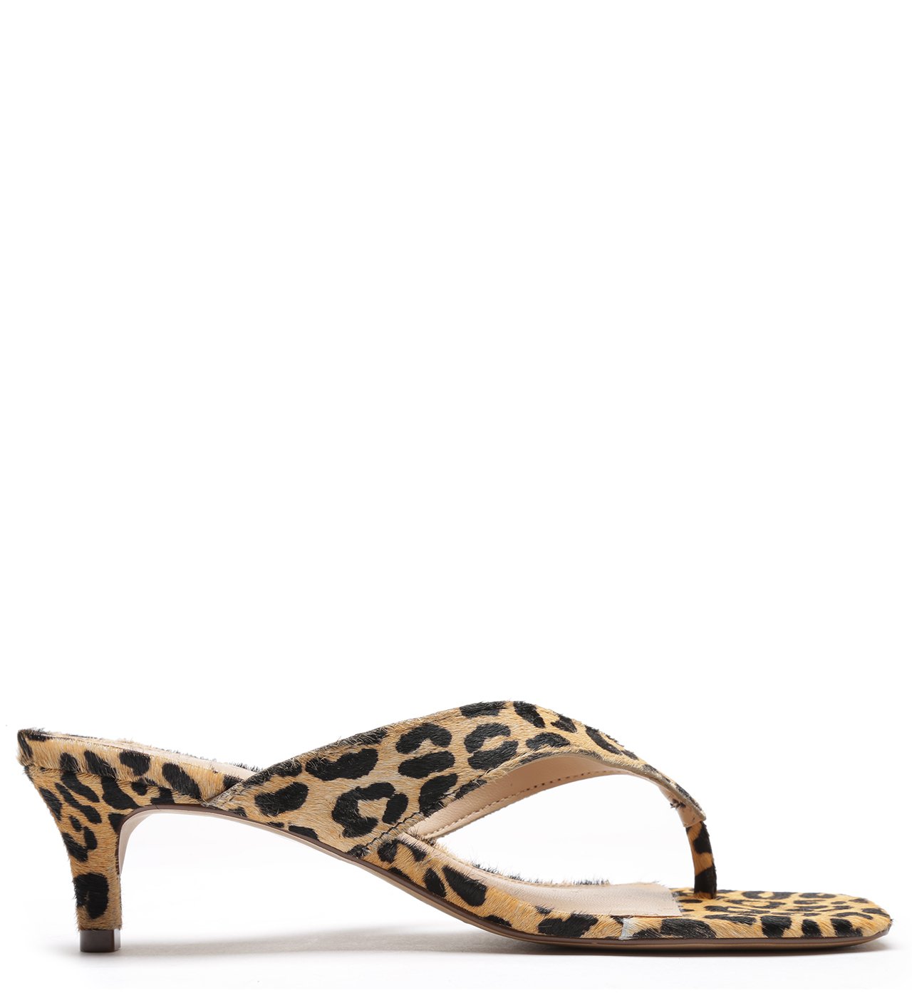 Sand lia Animal Print Pelos Salto Fino Arezzo