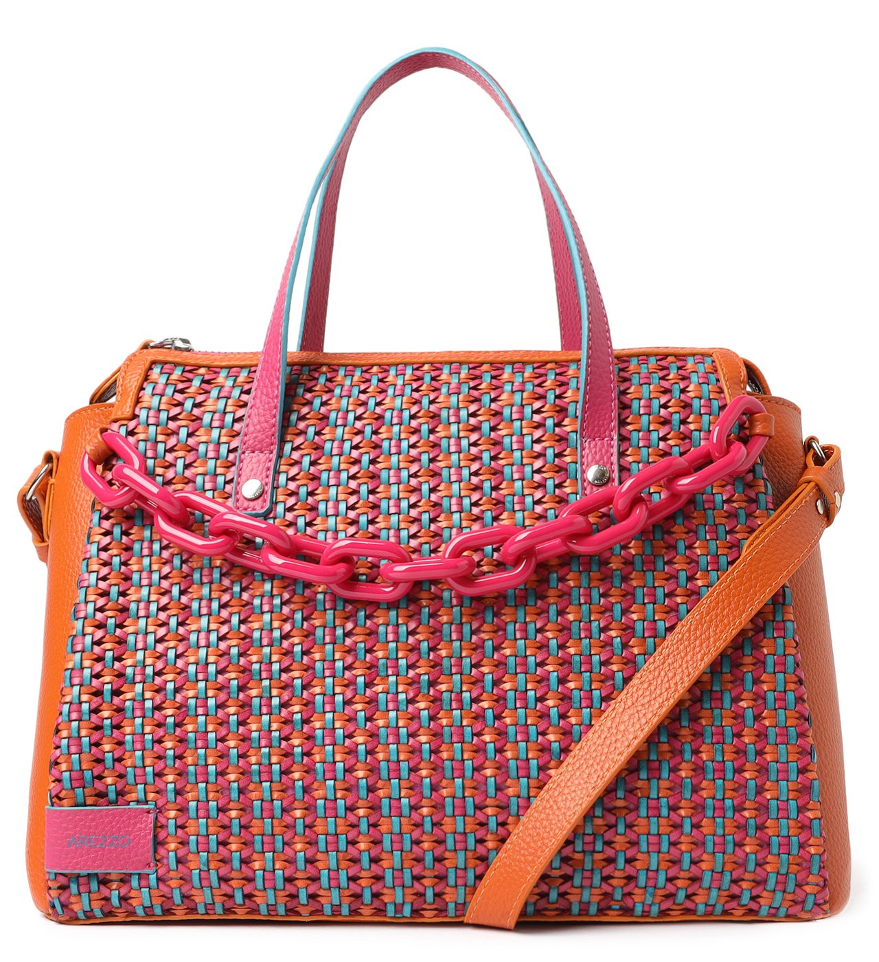 Bolsa Bowling Multicolorida Tress Anita Arezzo